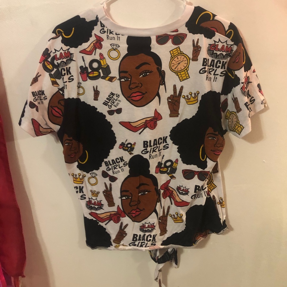 Black girl power shirt